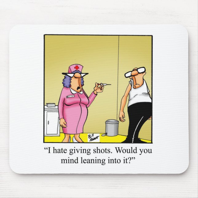 Nurse/Medical Humor Mousepad  (Front)