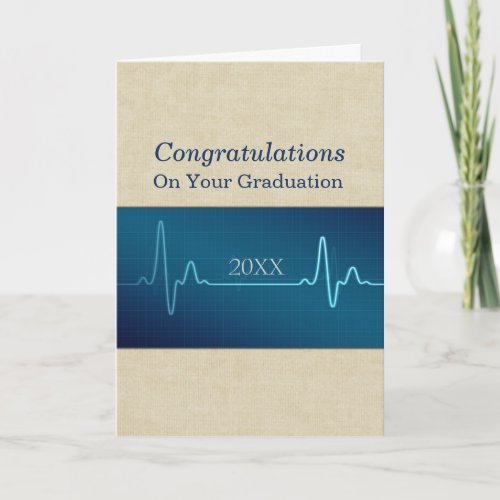 Nurse Medical or Doctor Graduate Congratulations Card