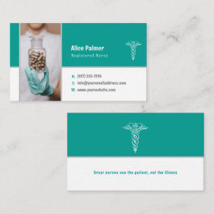 Nurse Medical Professional Business Card