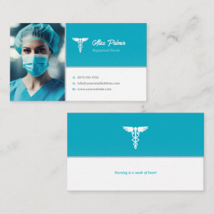 Nurse Medical Professional Business Card