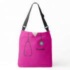 Nurse Medical Scrubs Hot Pink AOPMCB