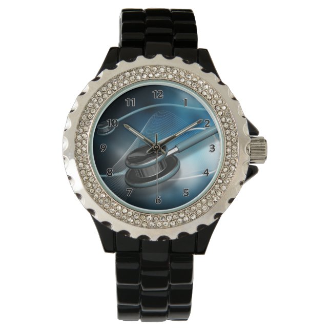 Nurse Medical Stethoscopes Watch (Front)