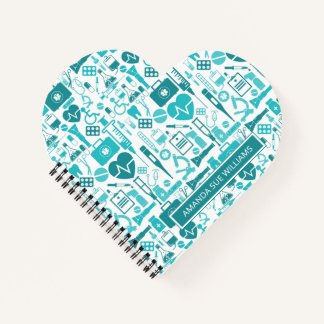 Nurse / Medical Student - Add Your Name /Monogram Notebook