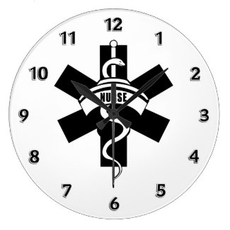 Nurses RN LPN Custom Clocks