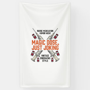 Nurse Medication Humor Witchy Dose Vintage Shirt_1 Banner