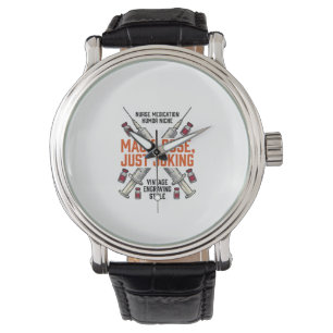 Nurse Medication Humor Witchy Dose Vintage Shirt_1 Watch