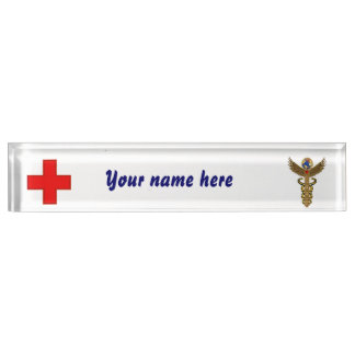 Nurse Men Women View about design below Desk Name Plate