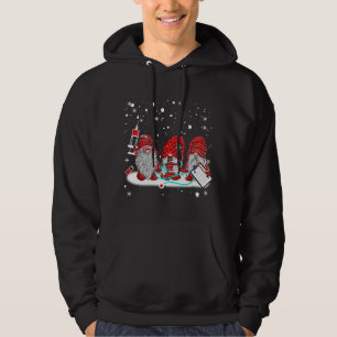 Nurse Merry Christmas Gnomes Snow Merry Xmas Hoodie