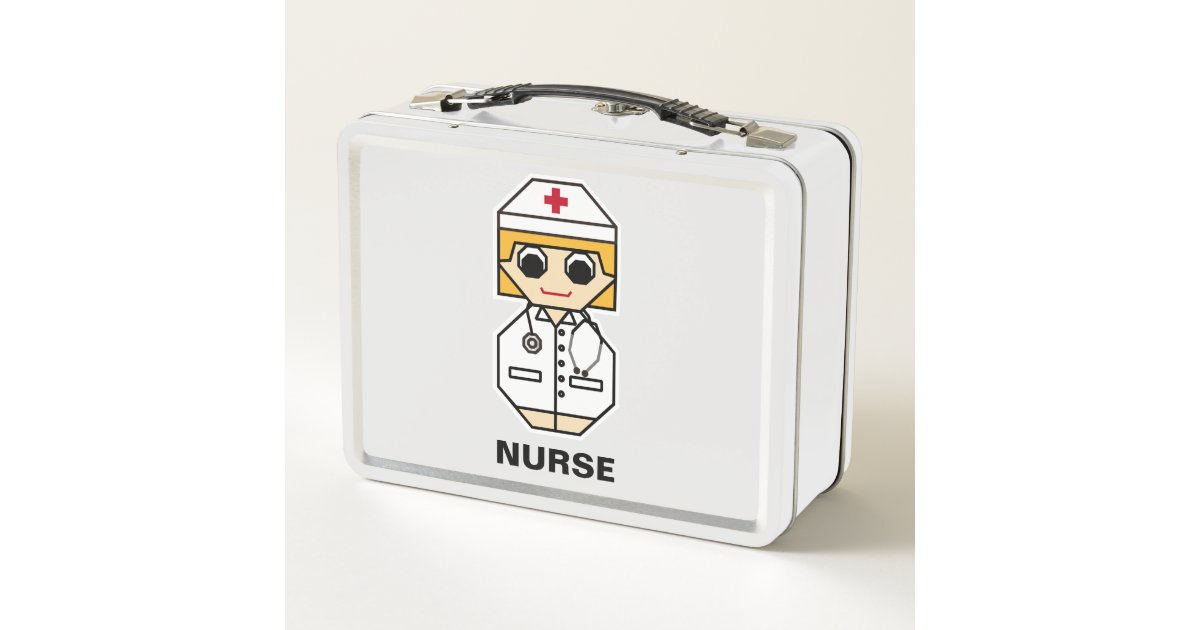 Nurse Metal Lunch Box