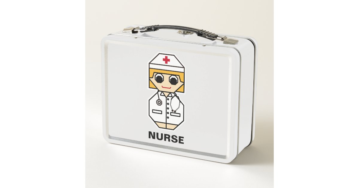 Nurse Metal Lunch Box | Zazzle