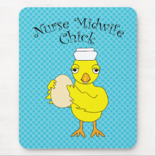Nurse Midwife Chick Mouse Pad