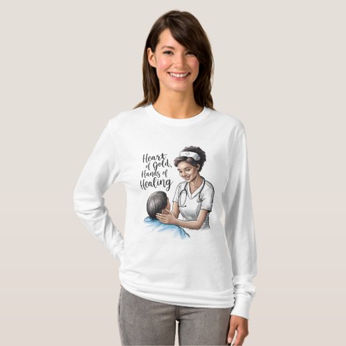Nurse Mom Appreciation Tee Love in Every Stitch   T_Shirt