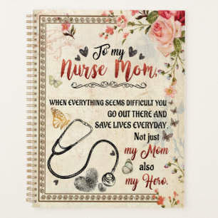 Nurse Mom Gifts Letter To My Nurse Mom Planner