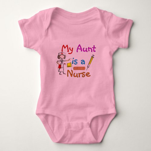 Nurse My Aunt is a Nurse Kids T_Shirts