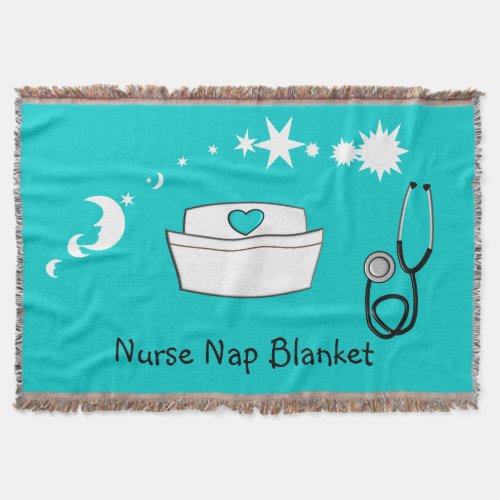 Nurse Nap Blanket Blue