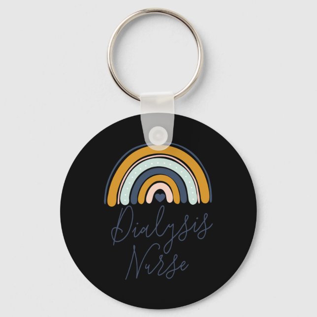 Nurse Nephrology Kidney Disease Failure Nursing 2  Keychain (Front)