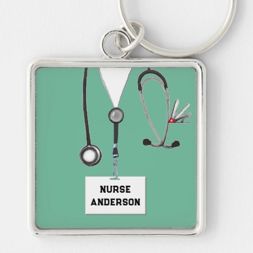 Nurse Novelty Gift Keychain