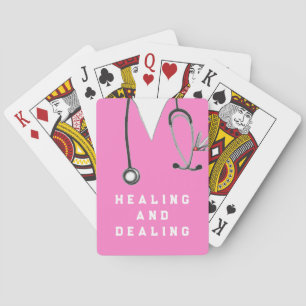 Nurse Novelty Gift Poker Cards