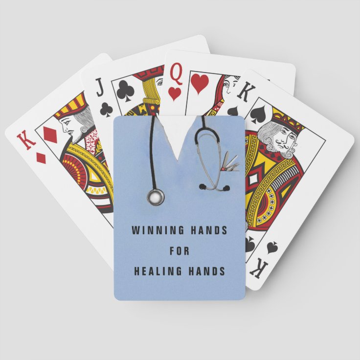 nurse novelty gifts playing cards Zazzle