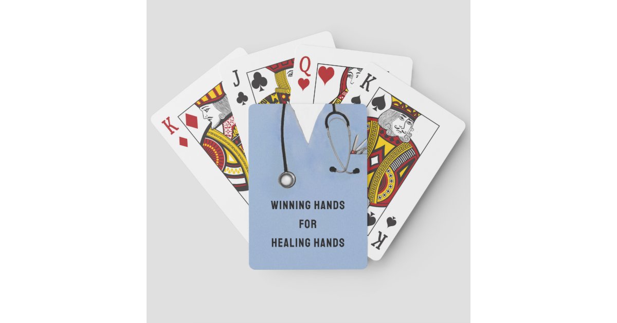 Nurse Novelty Gifts Playing Cards Zazzle
