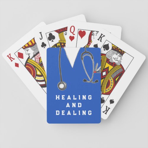 Nurse Novelty Gifts Poker Cards