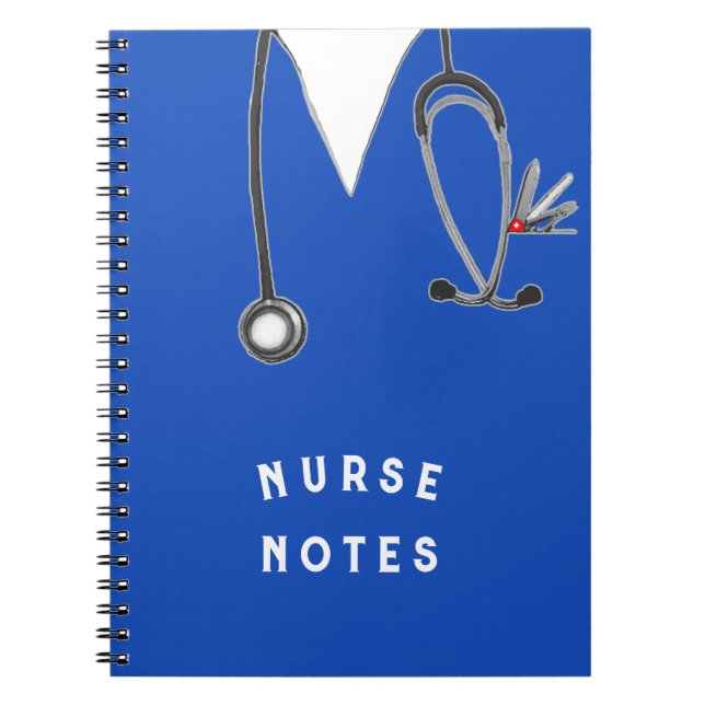 Nurse Novelty  Notebook (Front)