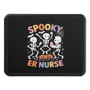 Nurse Nursing Cute Halloween Spooky Essential T-Sh Hitch Cover