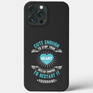 Nurse Nursing Funny Nurse iPhone 13 Pro Max Case