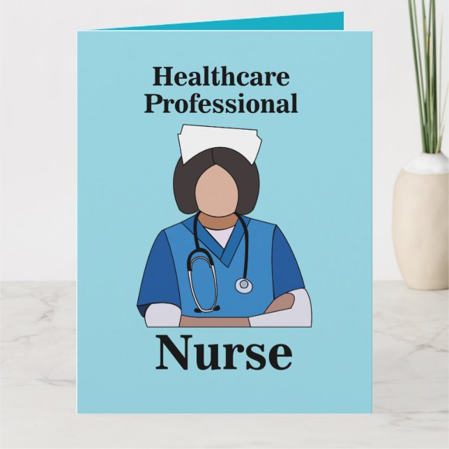 Nurse Nursing Healthcare Professional Card (Front)