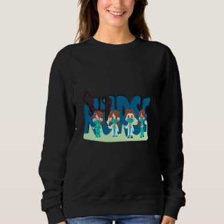 nurse nursing nurses career doctor 2 sweatshirt