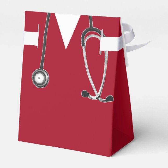 Nurse Nursing School Favor Boxes (Back Side)