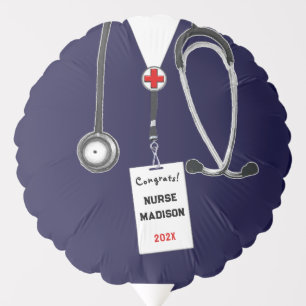 Nurse Nursing School Graduation 2026 Balloon