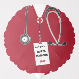 Nurse Nursing School Graduation Balloon