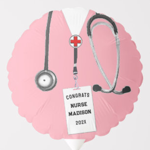 Nurse Nursing School Graduation Balloon