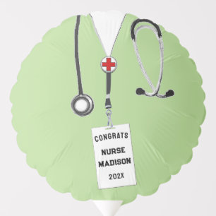 Nurse Nursing School Graduation Balloon