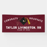 Nurse Nursing School Graduation Congrats Banner
