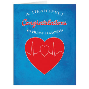 Nurse Nursing School Graduation Congratulations Cards