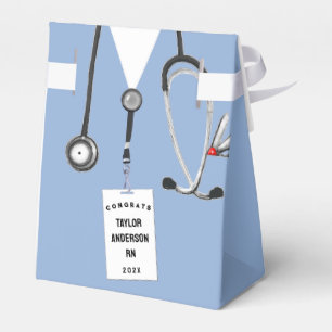 Nurse Nursing School Graduation Favor Box