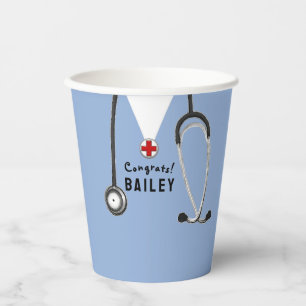 Nurse Nursing School Graduation Paper Cups