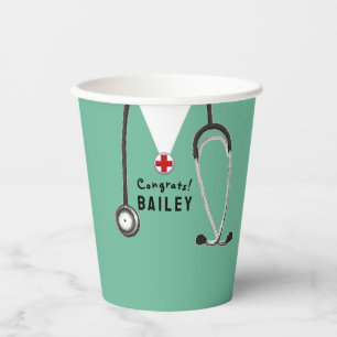 Nurse Nursing School Graduation Paper Cups