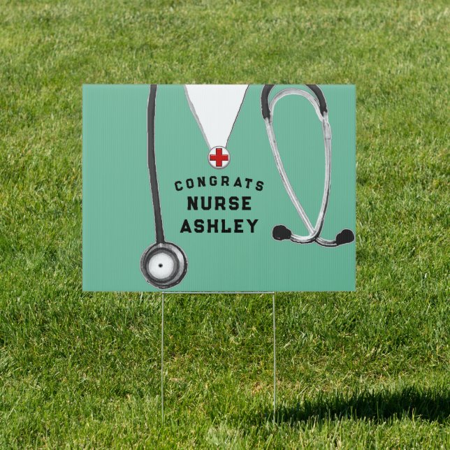 Nurse Nursing School Graduation Sign (Insitu)