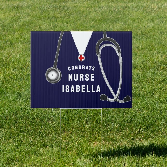 Nurse Nursing School Graduation Sign (Insitu)