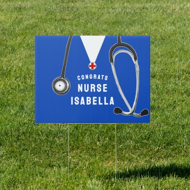 Nurse Nursing School Graduation Sign (Insitu)