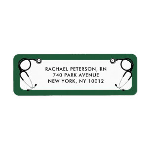Nurse Nursing School Label