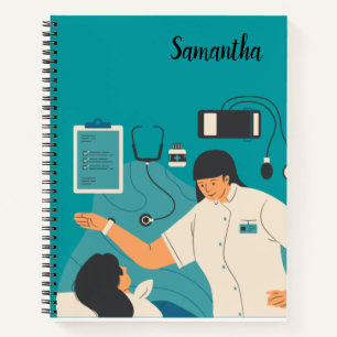 Nurse Nursing Spiral Notebook
