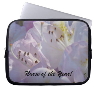Nurse of the Year! award gifts Laptop sleeve Flora