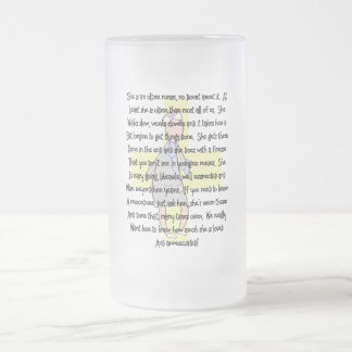 Nurse Older & Retiring---Appreciation Gifts Frosted Glass Beer Mug