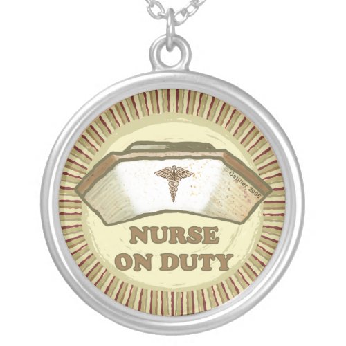 Nurse On Duty  necklace