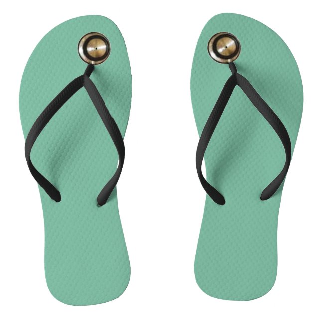 Nurse or Doctor Flip Flops (Footbed)