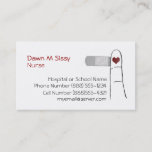 Nurse Or Doctor Heart Business Card at Zazzle